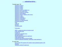 Tablet Screenshot of ministerstva.cz